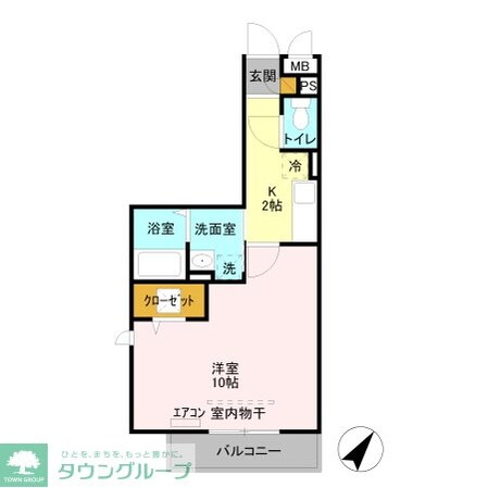 エステリアの物件間取画像